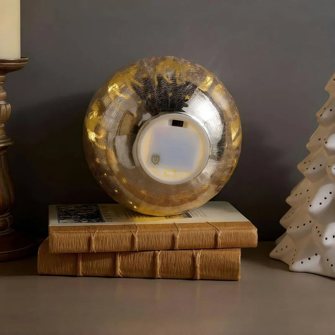 Cenário Iluminado em Esfera - Nascimento de Jesus